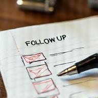 Check-list de suivi