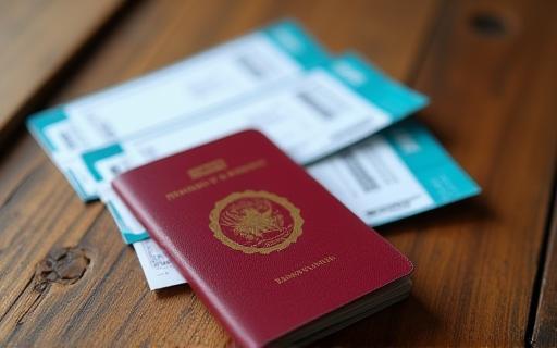Passeport et billets d’avion