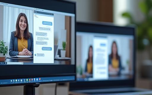 Capture d’écran d’un webinaire
